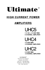 Ultimate UHC5 User Manual