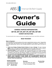 ABS ABT-30R Owner's Manual