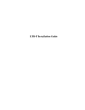 Lantronix LTR8T Installation Manual