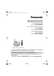 Panasonic KX-TG5621C Operating Instructions Manual