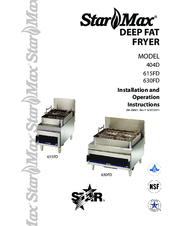 Star Max 404D Installation And Operation Instructions Manual