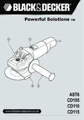 Black & Decker AST6 TYPE 3 Original Instructions Manual