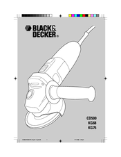 Black & Decker CD500 User Manual