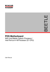 Wincor Nixdorf E1-CPU User Manual
