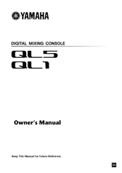 Yamaha QL5 Owner's Manual