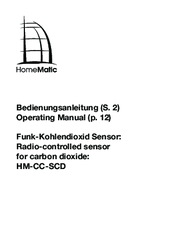 HomeMatic HM-CC-SCD Operating Manual