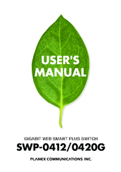 Planex SWP-0420G User Manual