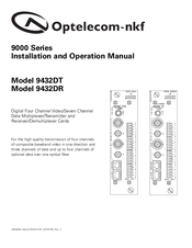 Optelecom-NKF 9432DT Installation And Operation Manual