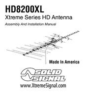 Solid Signal Xtreme HD8200XL Assembly And Installation Manual