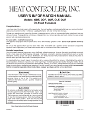 Heat Controller OLF User Manual