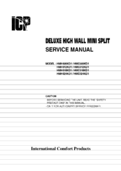 ICP HMC018KD1 Service Manual