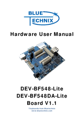 Blue Technix DEV-BF548-Lite Hardware User Manual