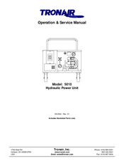 Tronair 5010 Operation & Service Manual