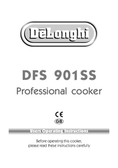 Delonghi DFS 901SS User Operating Instructions Manual