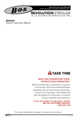 BOB Gear Revolution CE Owner's Instruction Manual