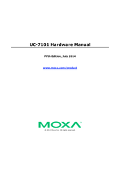 Moxa Technologies UC-7101 Hardware Manual