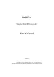 DSM 96M4371o User Manual