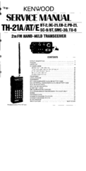 Kenwood TH-21A Service Manual
