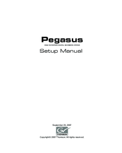 THOMSON Pegasus Setup Manual
