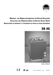 EOS 38.AS Installation And Operation Manual
