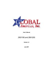 Global American 2901190 User Manual