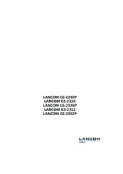 Lancom GS-2326P Instruction Manual