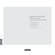 Loewe ARS Audio AC3 Operating Instructions Manual