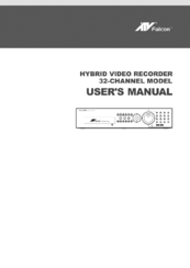 ATV Falcon Hybrid Video Recorder User Manual