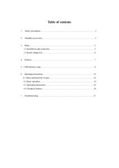 Creation CT1200 User Manual