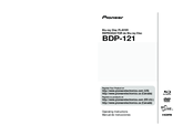 Pioneer BDP-121 Operating Instructions Manual