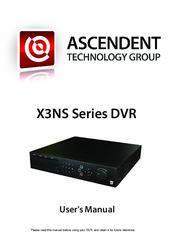 Ascendent X3NS Series User Manual