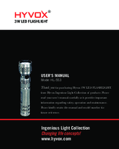 Hyvox HL-553 User Manual
