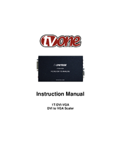 TV One 1T-DVI-VGA Instruction Manual