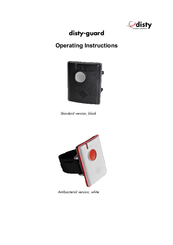 Disty disty-guard Operating Instructions Manual