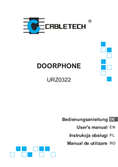 Cabletech URZ0322 User Manual