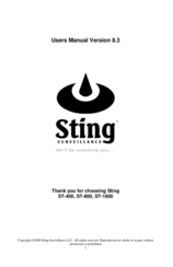 Sting ST-800 User Manual