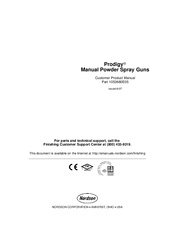 Prodigy Powder Spray Gun Manual