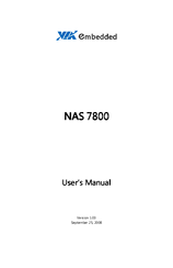 VIA Technologies NAS 7800 User Manual