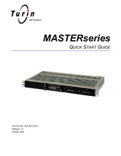 Turin Networks MASTER series Quick Start Manual