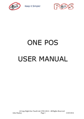OneTouch ONE POS User Manual