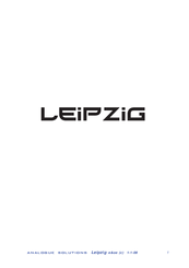 Leipzig TRUE analogue synthesizer User Manual