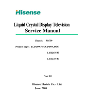 Hisense LCD26W57 Service Manual