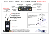 Micron SDR116 Quick User Manual