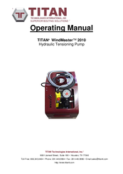 Titan WindMaster 2010 Operating Manual