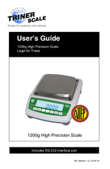 Triner Scale 1200g High Precision Scale User Manual