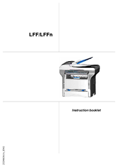 Develop D 162F Instruction Manual