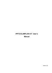 Onvif IPPTZ-EL2MPL30X-AT User Manual