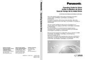 Panasonic CQ-DF783U Operating Manual
