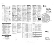 LG HTR456 Owner's Manual