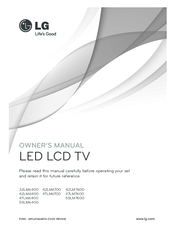 LG 47LM7600 Owner's Manual